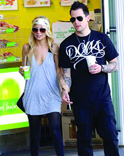 Joel Madden and Nicole Richie